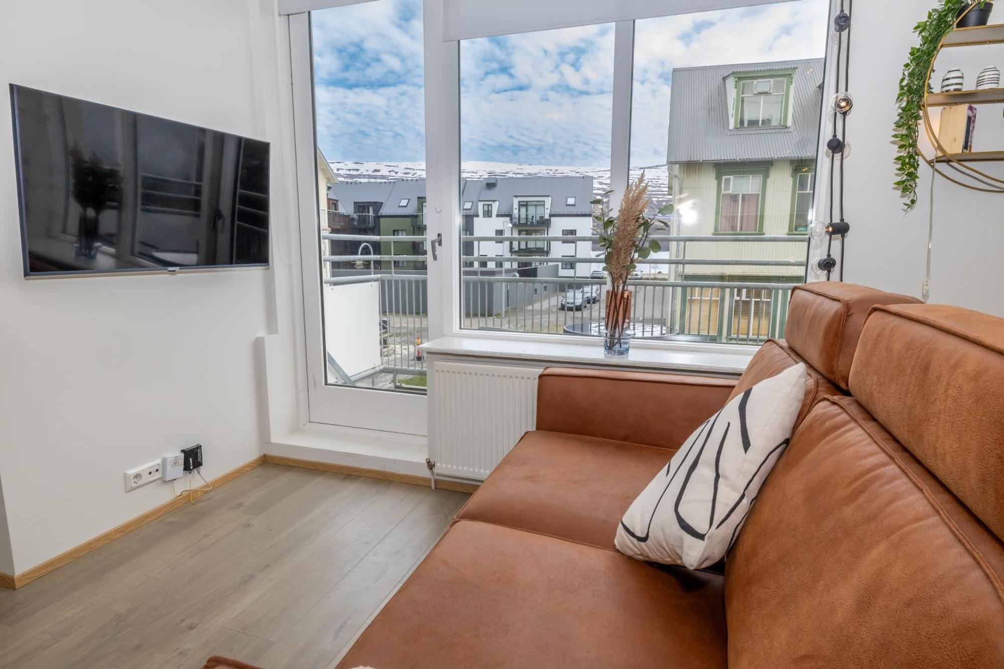Charming Deluxe Apartment アークレイリ 部屋 写真