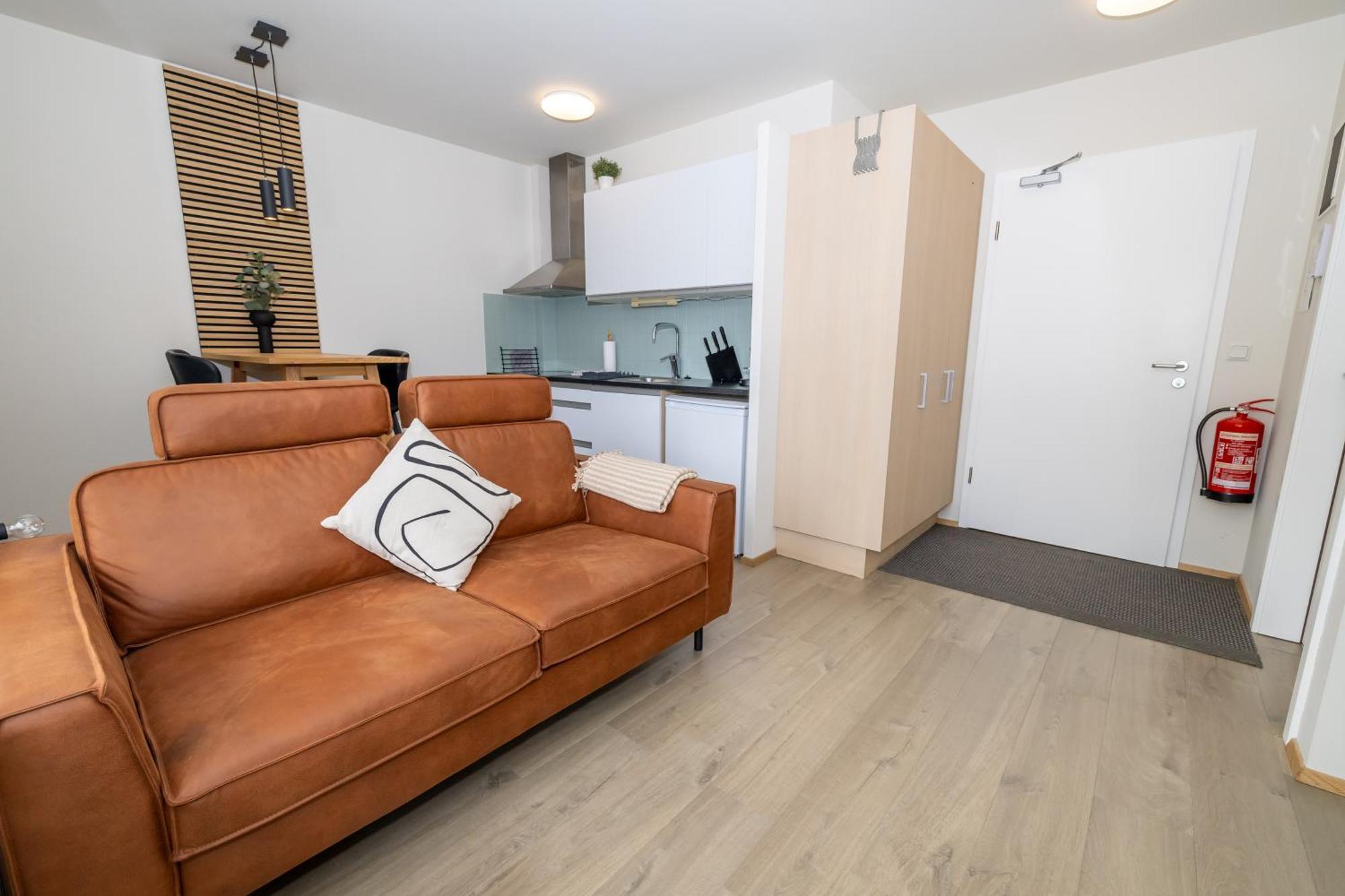 Charming Deluxe Apartment アークレイリ 部屋 写真